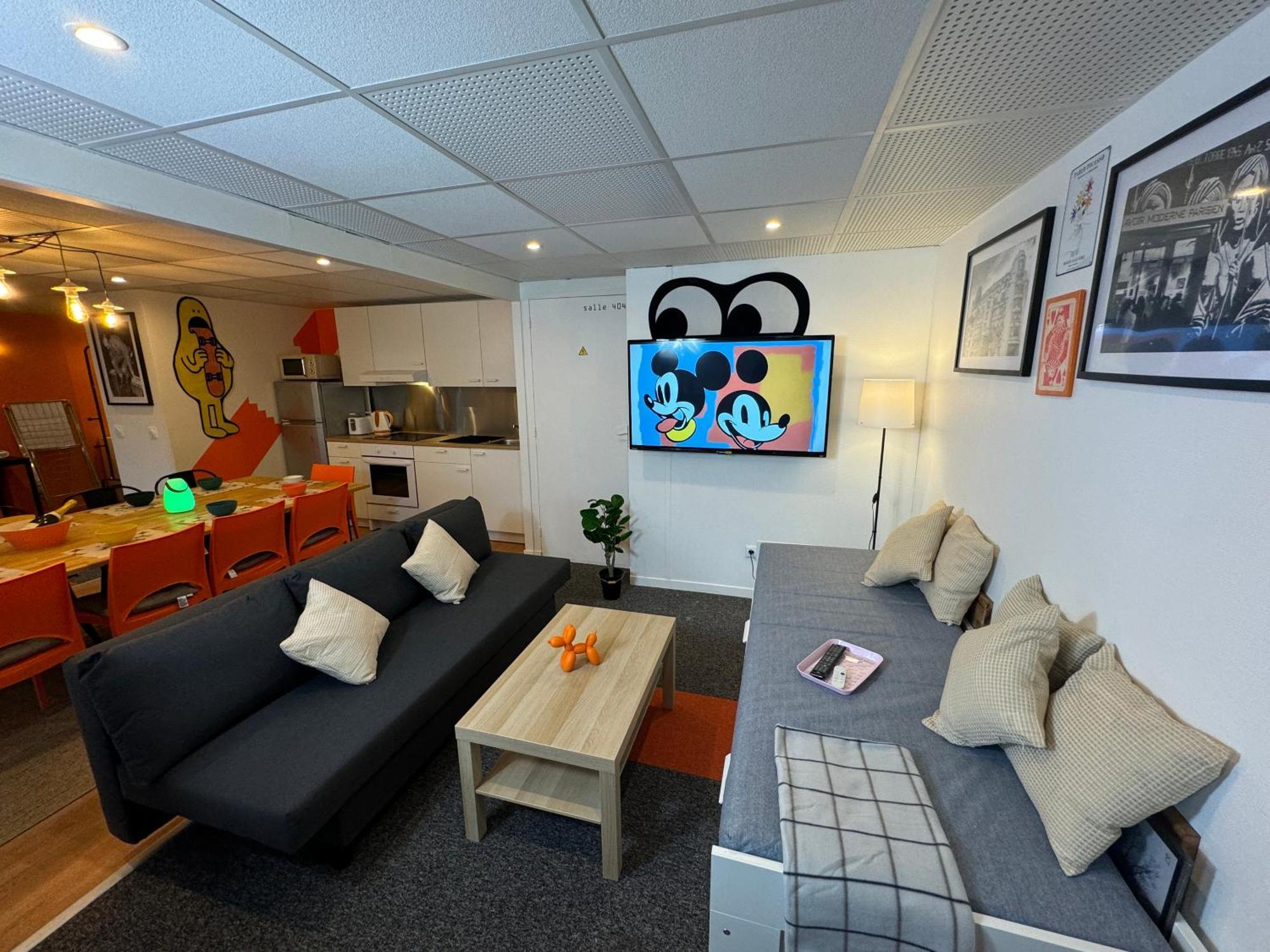 Appartement Eclectic In Near Montmartre